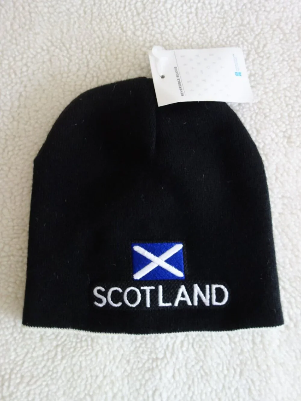 NWT HISTORIC SCOTLAND Reversible Beanie Cap